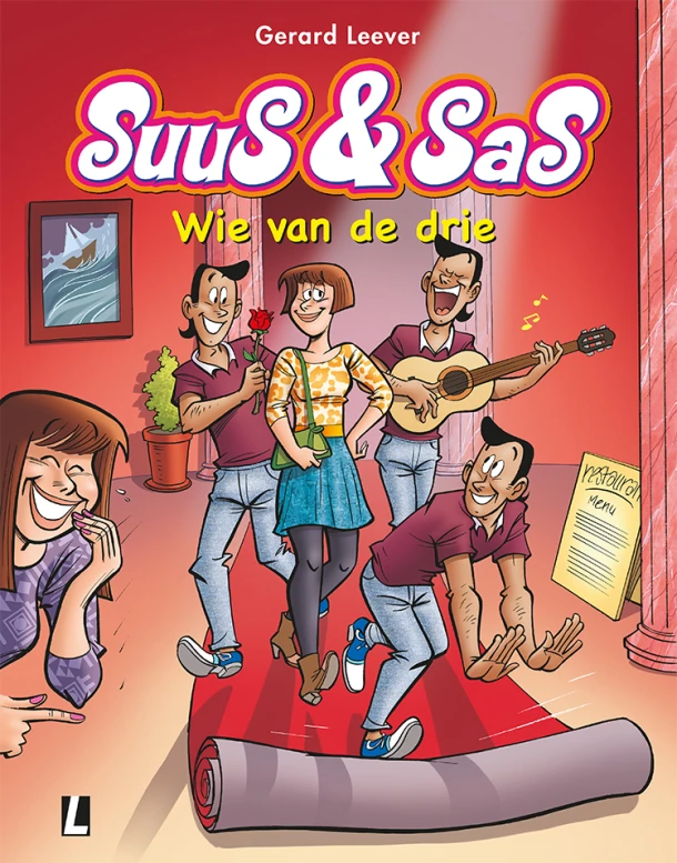 Wie van de drie – Gerard Leever – boek cover