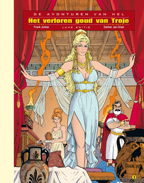Het verloren goud van Troje – Frank Jonker – boek cover