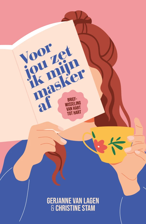 Voor jou zet ik mijn masker af – Gerjanne van Lagen – boek cover
