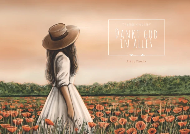 Dankt God in alles – Claudia Weststrate – boek cover