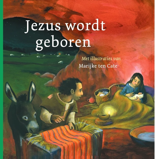 Jezus wordt geboren – Marijke ten Cate – boek cover