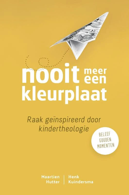 Nooit meer een kleurplaat – Maartien Hutter – boek cover