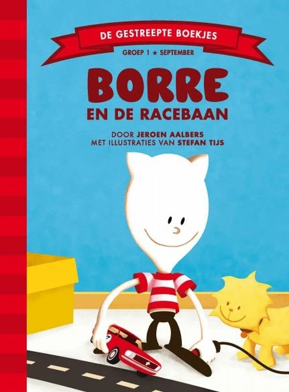 Borre en de racebaan – Jeroen Aalbers – boek cover