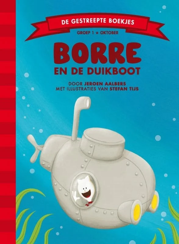 Borre en de duikboot – Jeroen Aalbers – boek cover