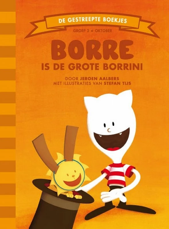 Borre is de Grote Borrini – Jeroen Aalbers – boek cover