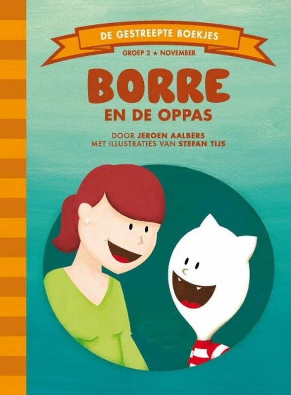 Borre en de oppas – Jeroen Aalbers – boek cover