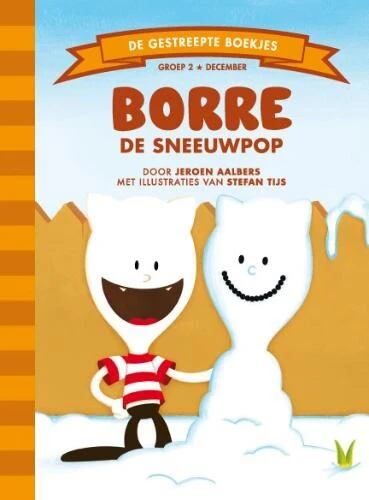 Borre de sneeuwpop – Jeroen Aalbers – boek cover