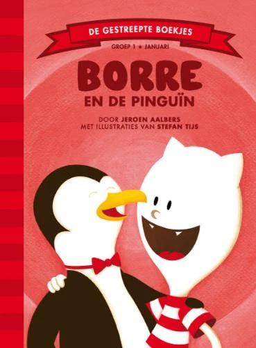Borre en de pinguin – Jeroen Aalbers – boek cover