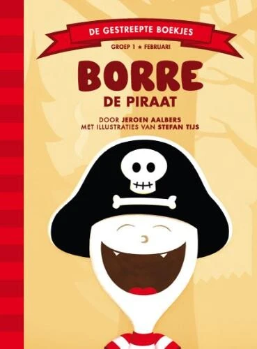 Borre de piraat – Jeroen Aalbers – boek cover