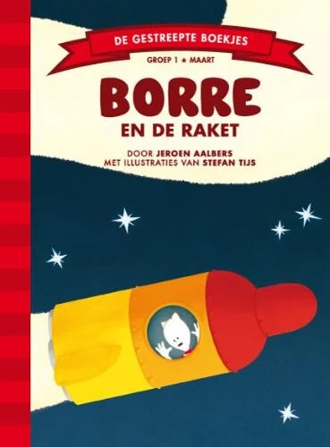 Borre en de raket – Jeroen Aalbers – boek cover