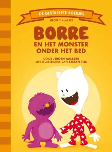 Borre en het monster onder het bed – Jeroen Aalbers – boek cover