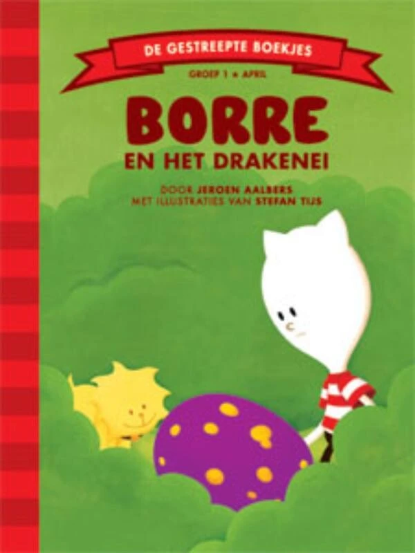 Borre en het drakenei – Jeroen Aalbers – boek cover
