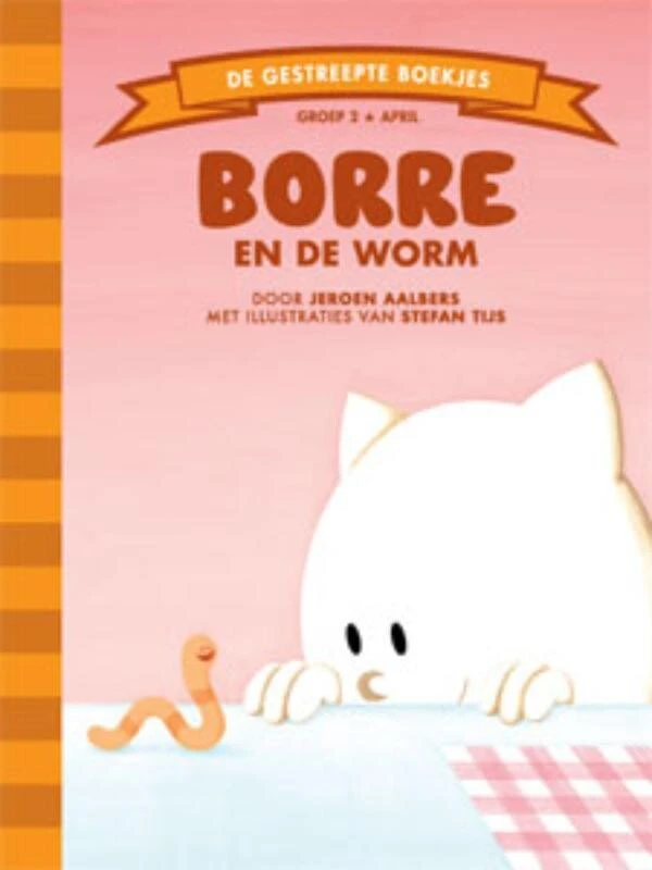 Borre en de worm – Jeroen Aalbers – boek cover