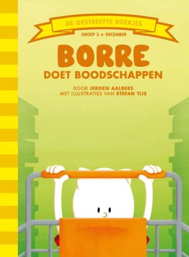Borre doet boodschappen – Jeroen Aalbers – boek cover