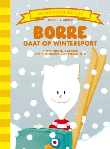 Borre gaat op wintersport – Jeroen Aalbers – boek cover