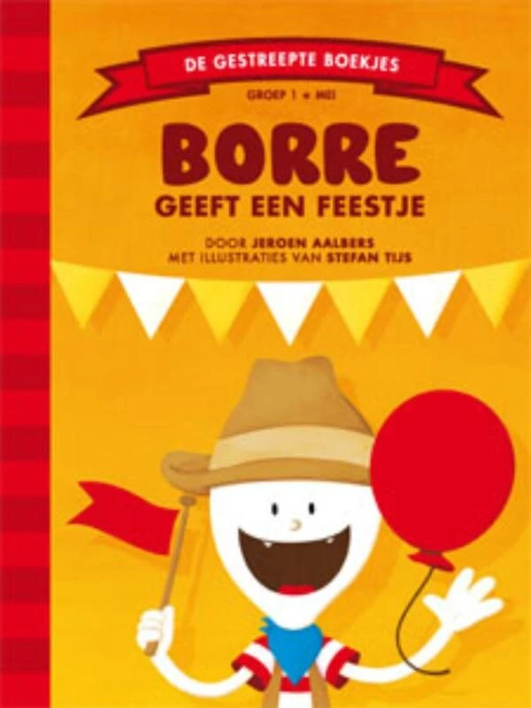 Borre geeft een feestje – Jeroen Aalbers – boek cover