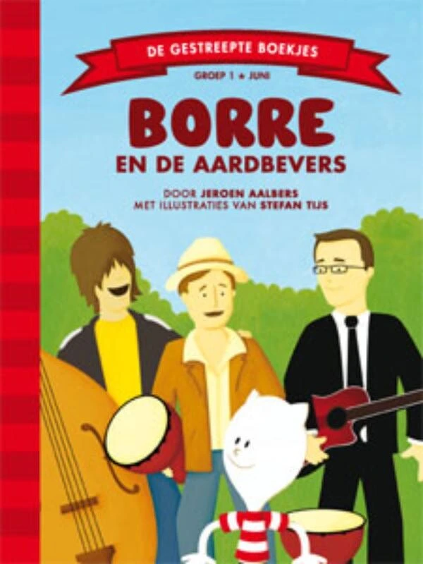 Borre en de aardbevers – Jeroen Aalbers – boek cover