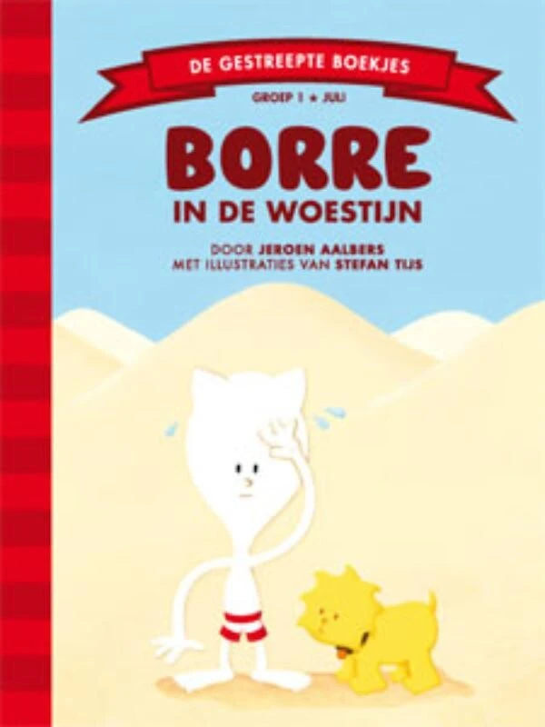 Borre in de woestijn – Jeroen Aalbers – boek cover