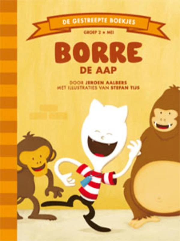 Borre de aap – Jeroen Aalbers – boek cover