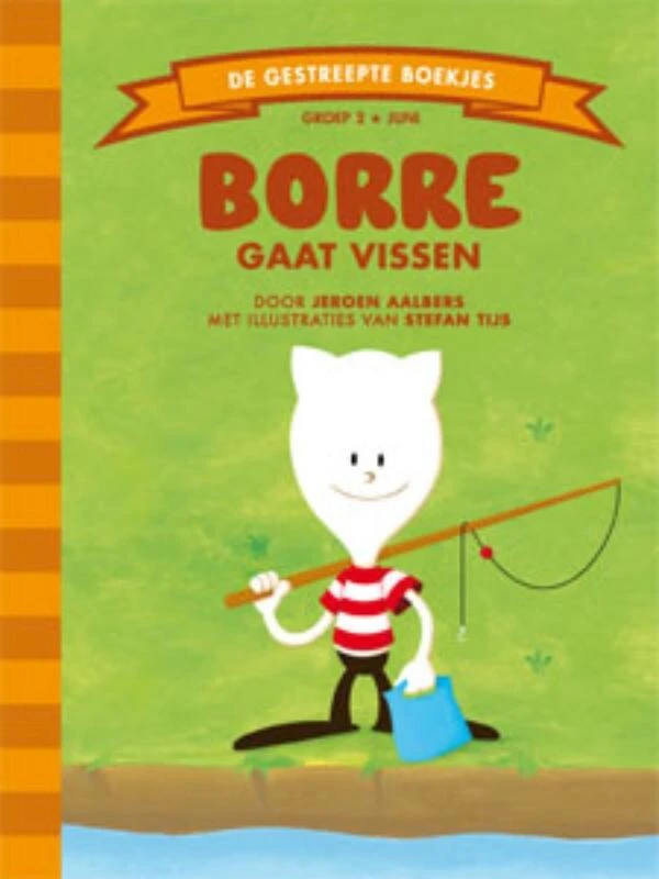 Borre gaat vissen – Jeroen Aalbers – boek cover
