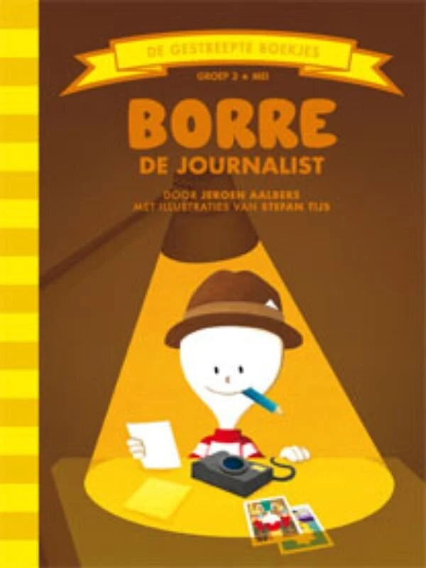 Borre de journalist – Jeroen Aalbers – boek cover