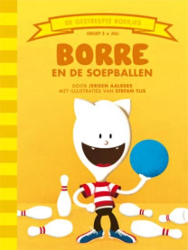Borre en de Soepballen – Jeroen Aalbers – boek cover