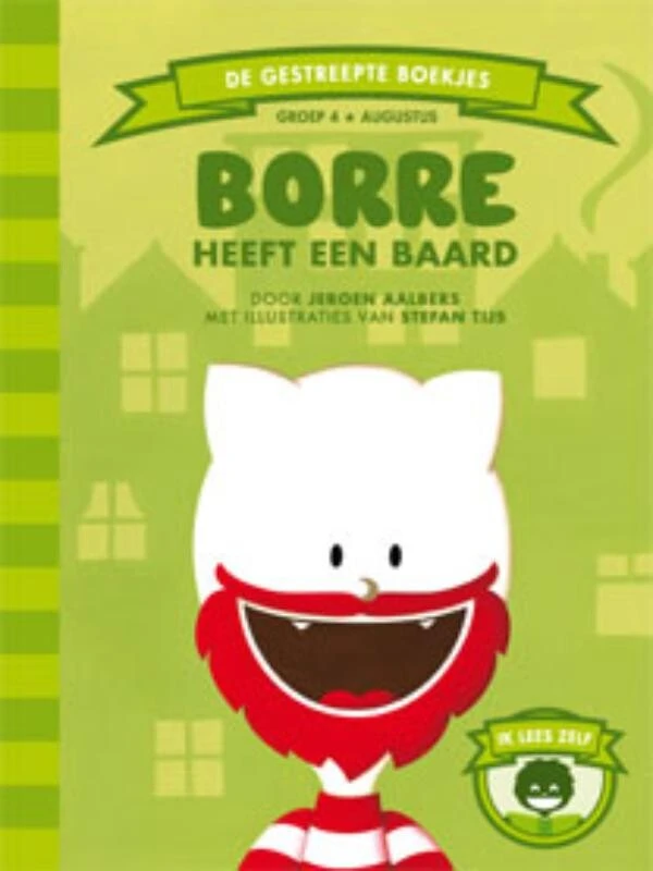 Borre heeft een baard – Jeroen Aalbers – boek cover