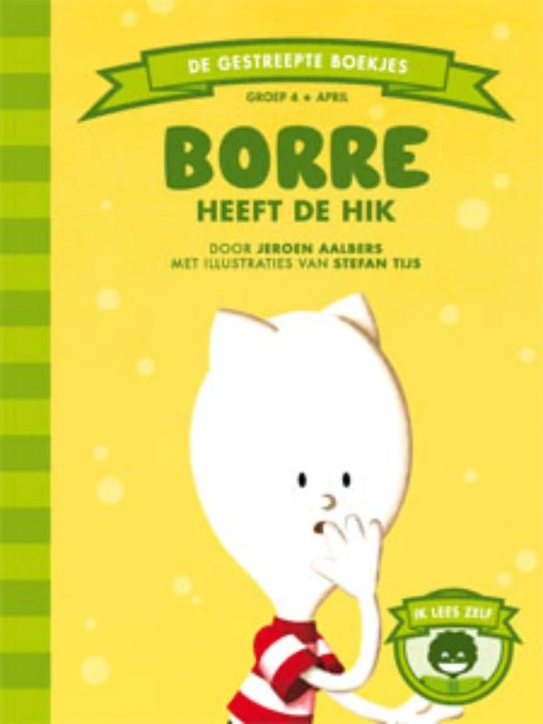 Borre heeft de hik – Jeroen Aalbers – boek cover