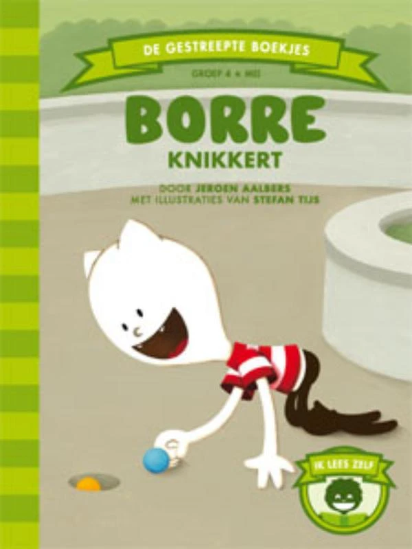 Borre knikkert – Jeroen Aalbers – boek cover