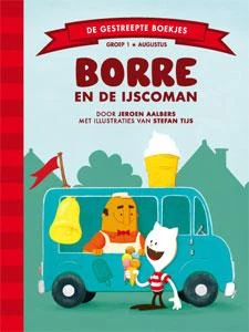 Borre en de ijscoman – Jeroen Aalbers – boek cover