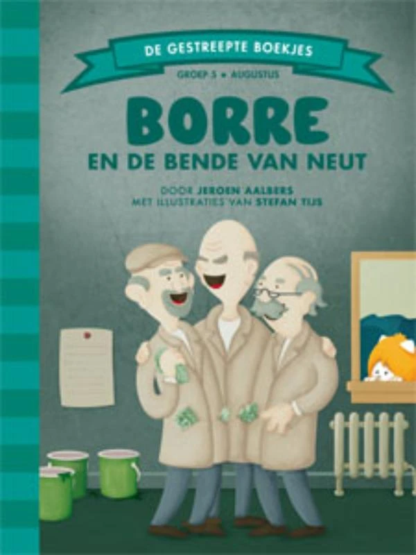 Borre en de bende van Neut – Jeroen Aalbers – boek cover