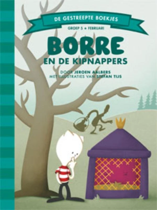 Borre en de kipnappers – Jeroen Aalbers – boek cover