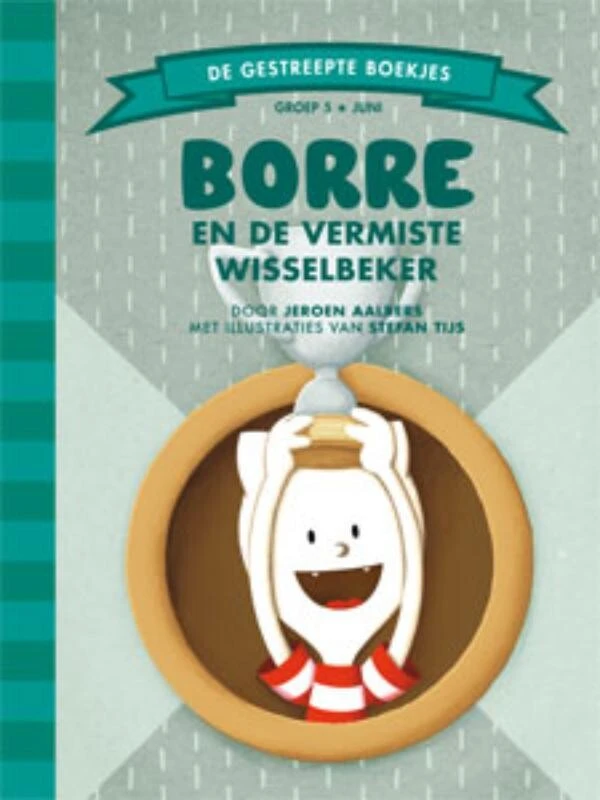 Borre en de vermiste wisselbeker – Jeroen Aalbers – boek cover