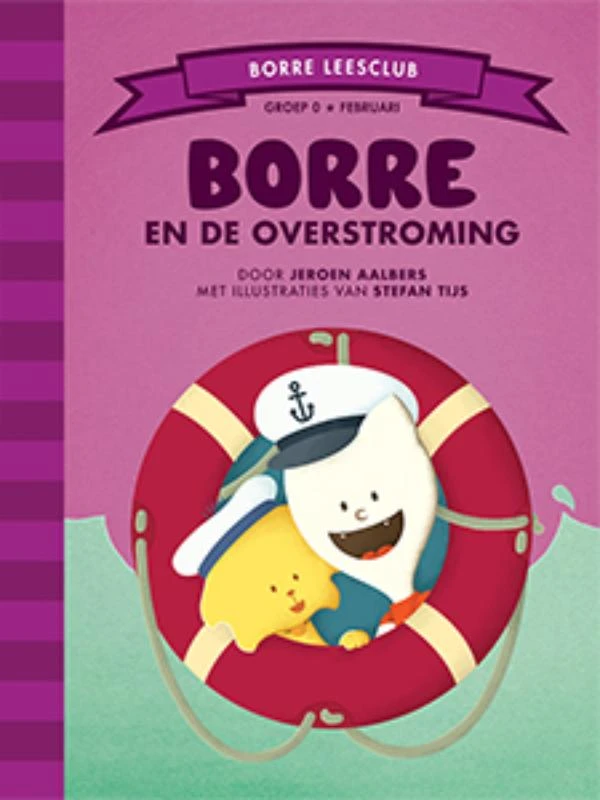 Borre en de overstroming – Jeroen Aalbers – boek cover
