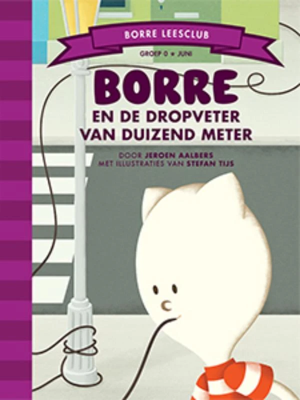 Borre en de dropveter van duizend meter – Jeroen Aalbers – boek cover