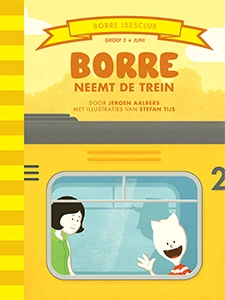 Borre neemt de trein – Jeroen Aalbers – boek cover