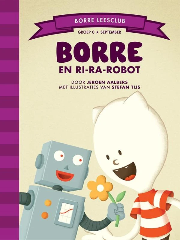 Borre en Ri-ra-robot – Jeroen Aalbers – boek cover