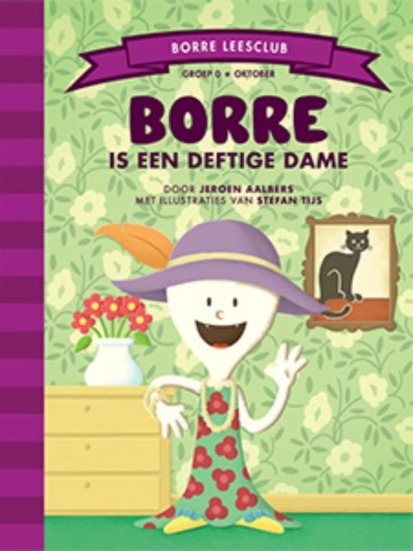Borre is een deftige dame – Jeroen Aalbers – boek cover