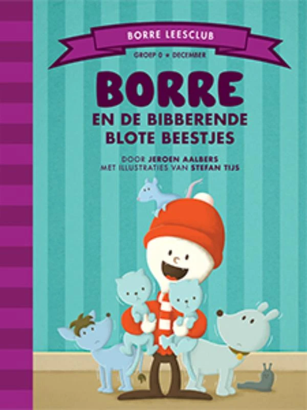 Borre en de bibberende blote beestjes – Jeroen Aalbers – boek cover