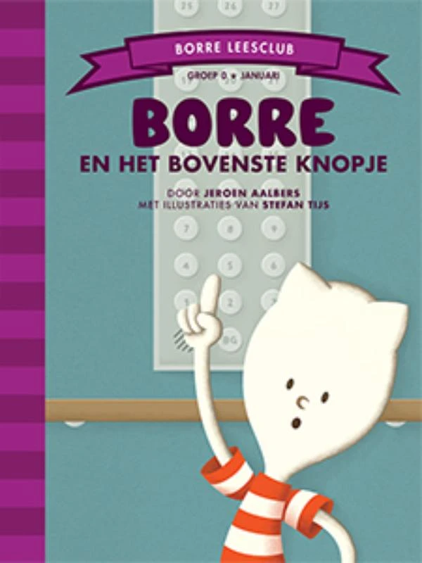 Borre en het bovenste knopje – Jeroen Aalbers – boek cover