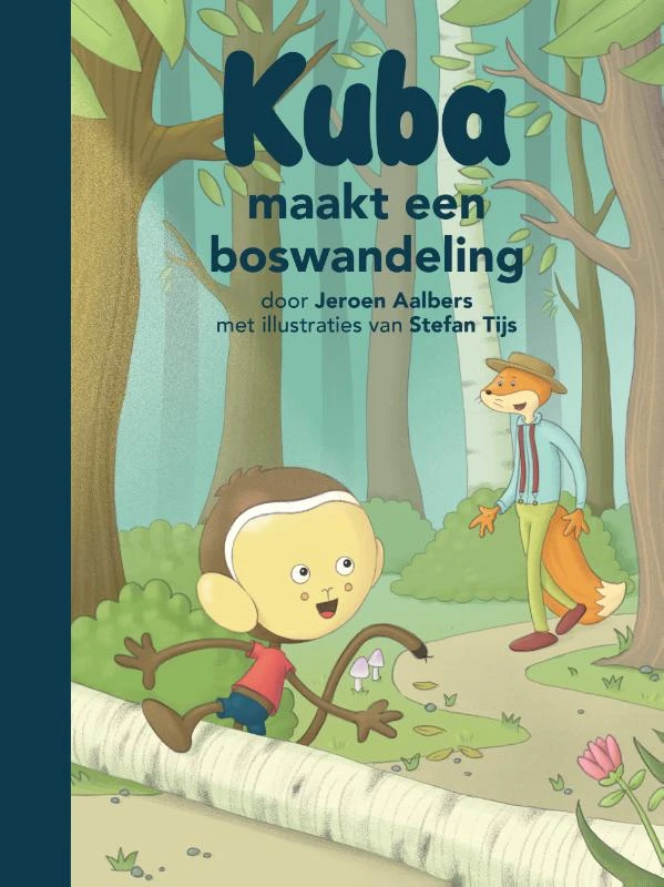 Kuba maakt een boswandeling – Jeroen Aalbers – boek cover