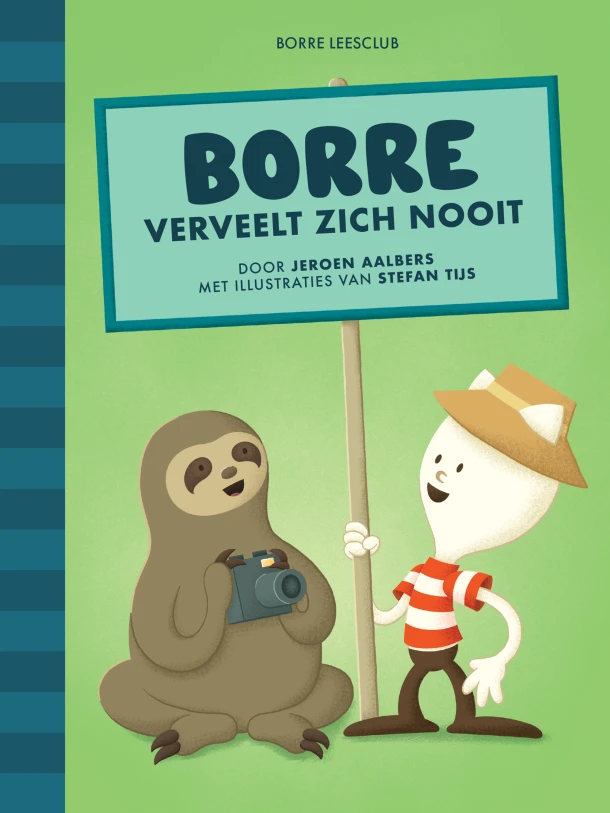 Borre verveelt zich nooit – Jeroen Aalbers – boek cover