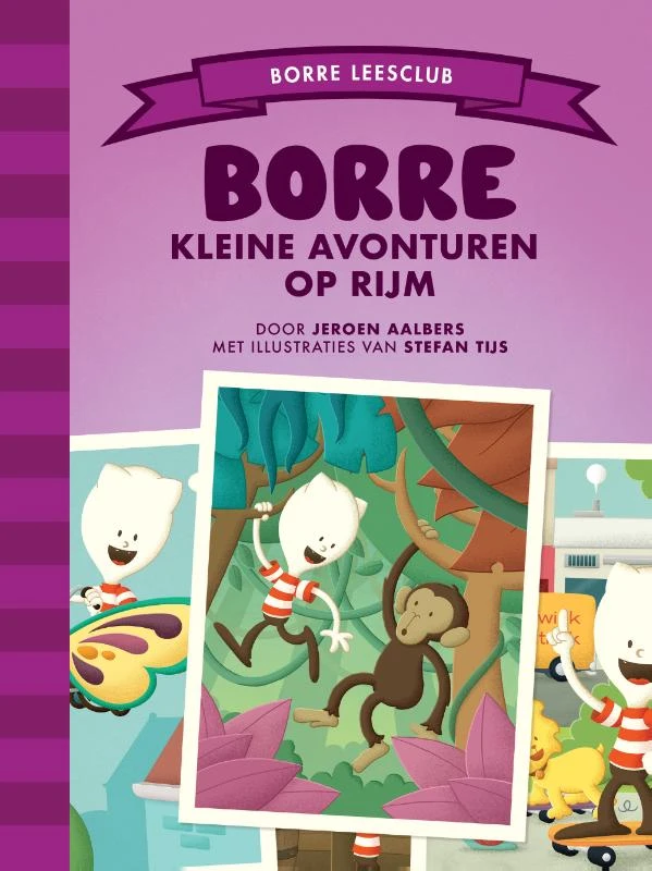 Borre, kleine avonturen op rijm – Jeroen Aalbers – boek cover