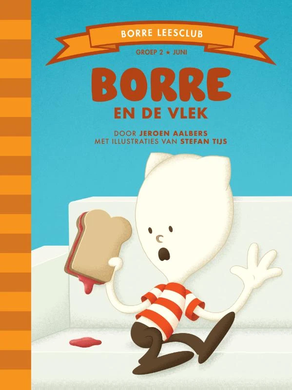 Borre en de vlek – Jeroen Aalbers – boek cover