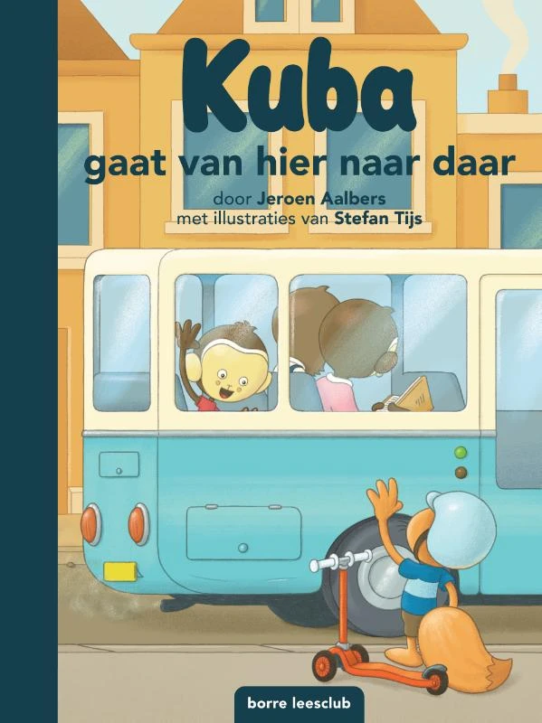 Kuba gaat van hier naar daar – Jeroen Aalbers – boek cover