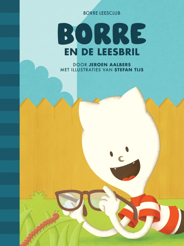Borre en de leesbril – Jeroen Aalbers – boek cover