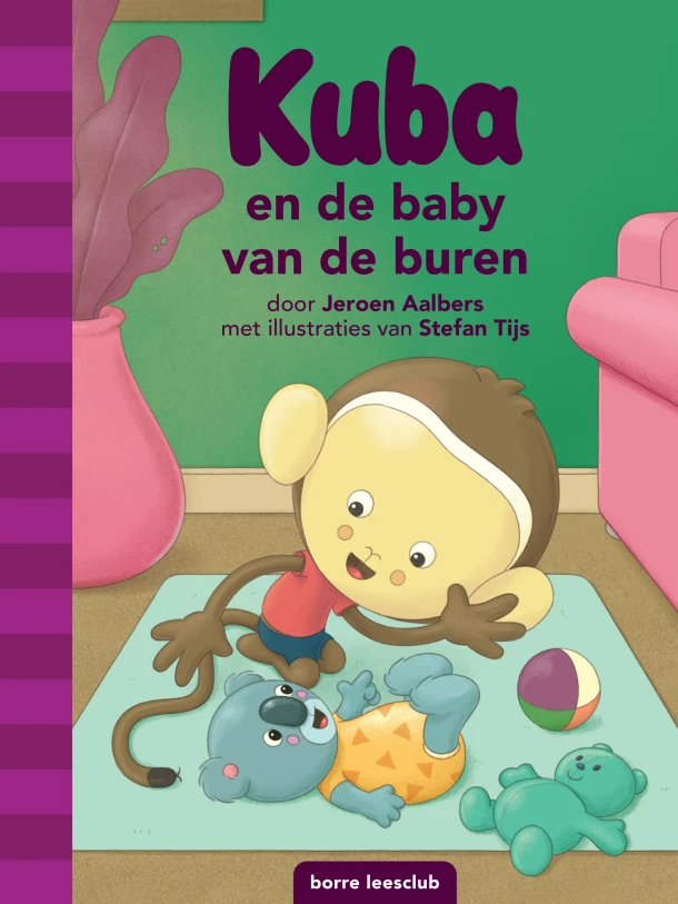 Kuba en de baby van de buren – Jeroen Aalbers – boek cover
