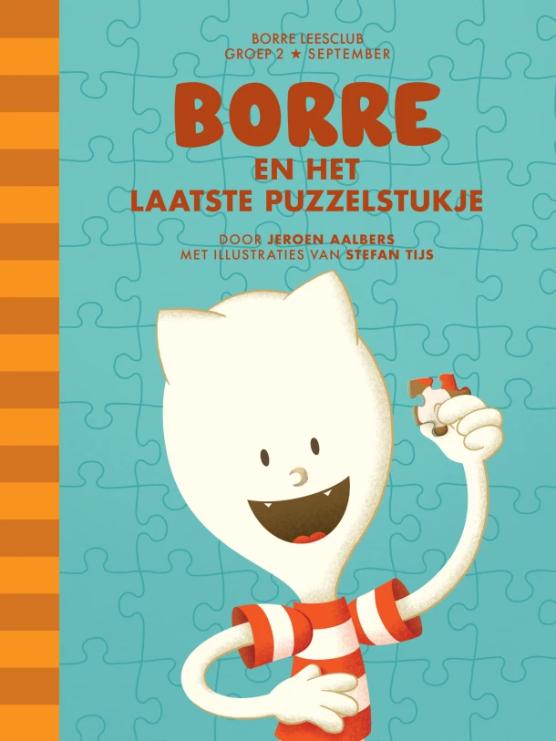 Borre en het laatste puzzelstukje – Jeroen Aalbers – boek cover