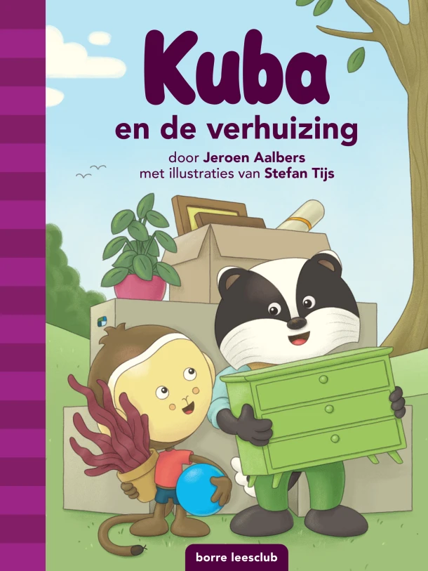 Kuba en de verhuizing – Jeroen Aalbers – boek cover