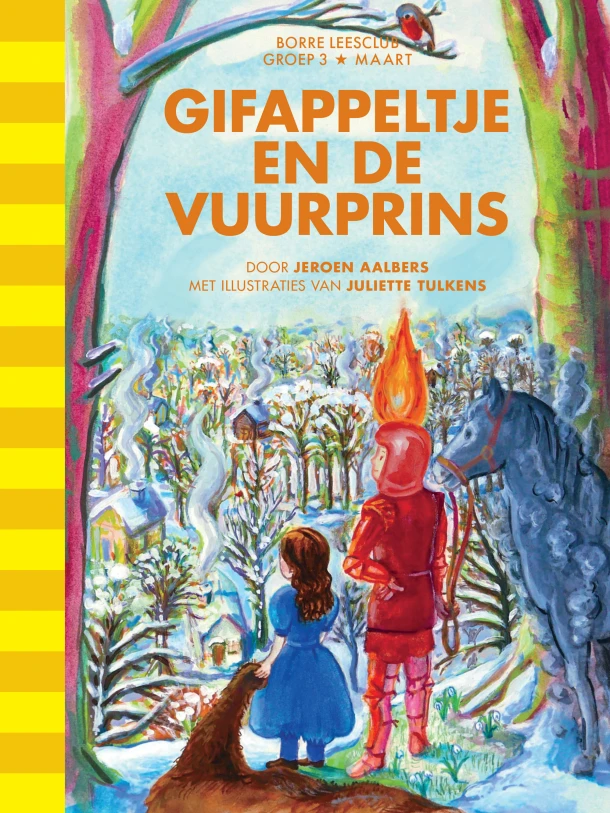 Gifappeltje en de Vuurprins – Jeroen Aalbers – boek cover